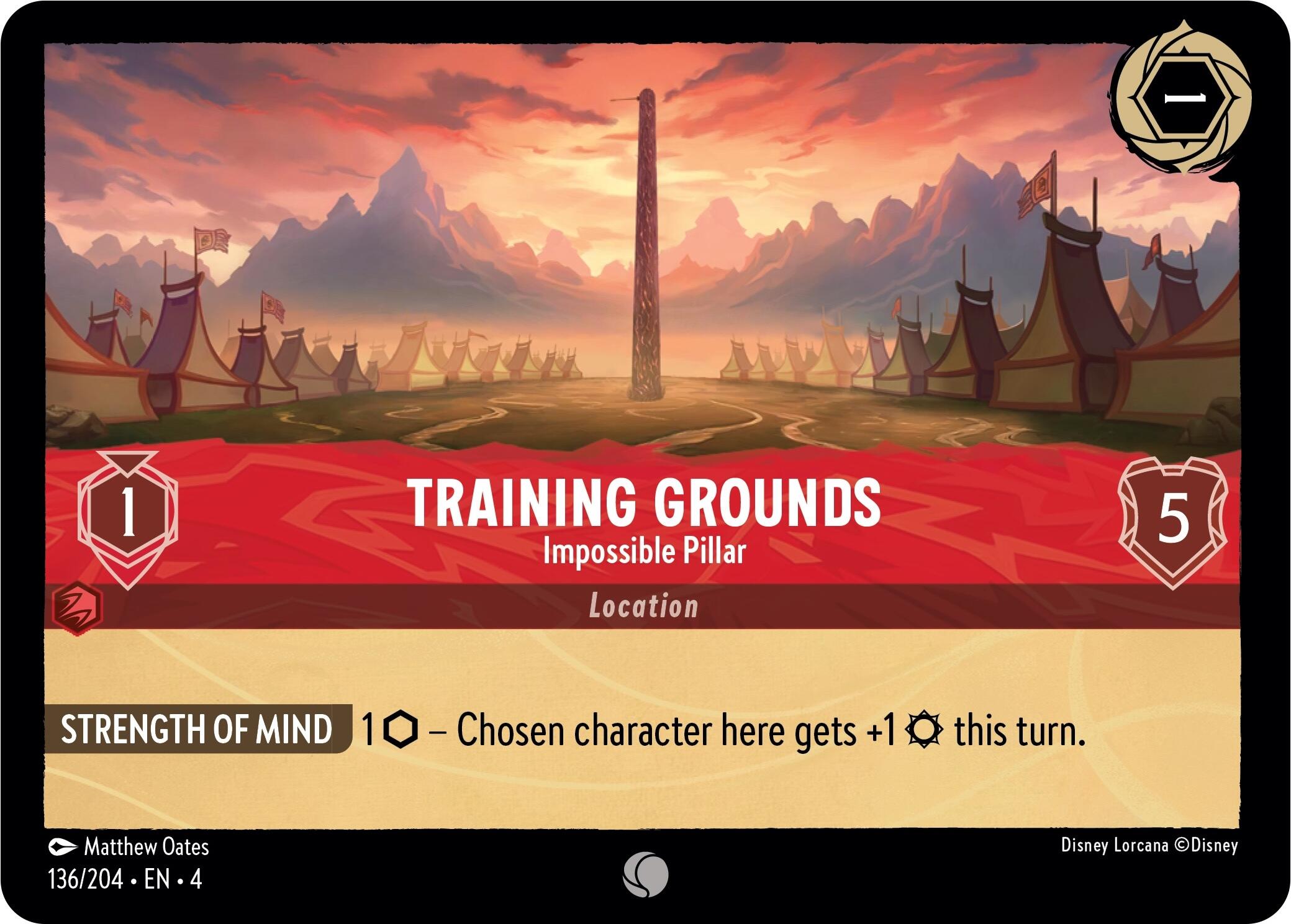 Training Grounds - Impossible Pillar (136/204) [Ursula's Return] | Webway Games