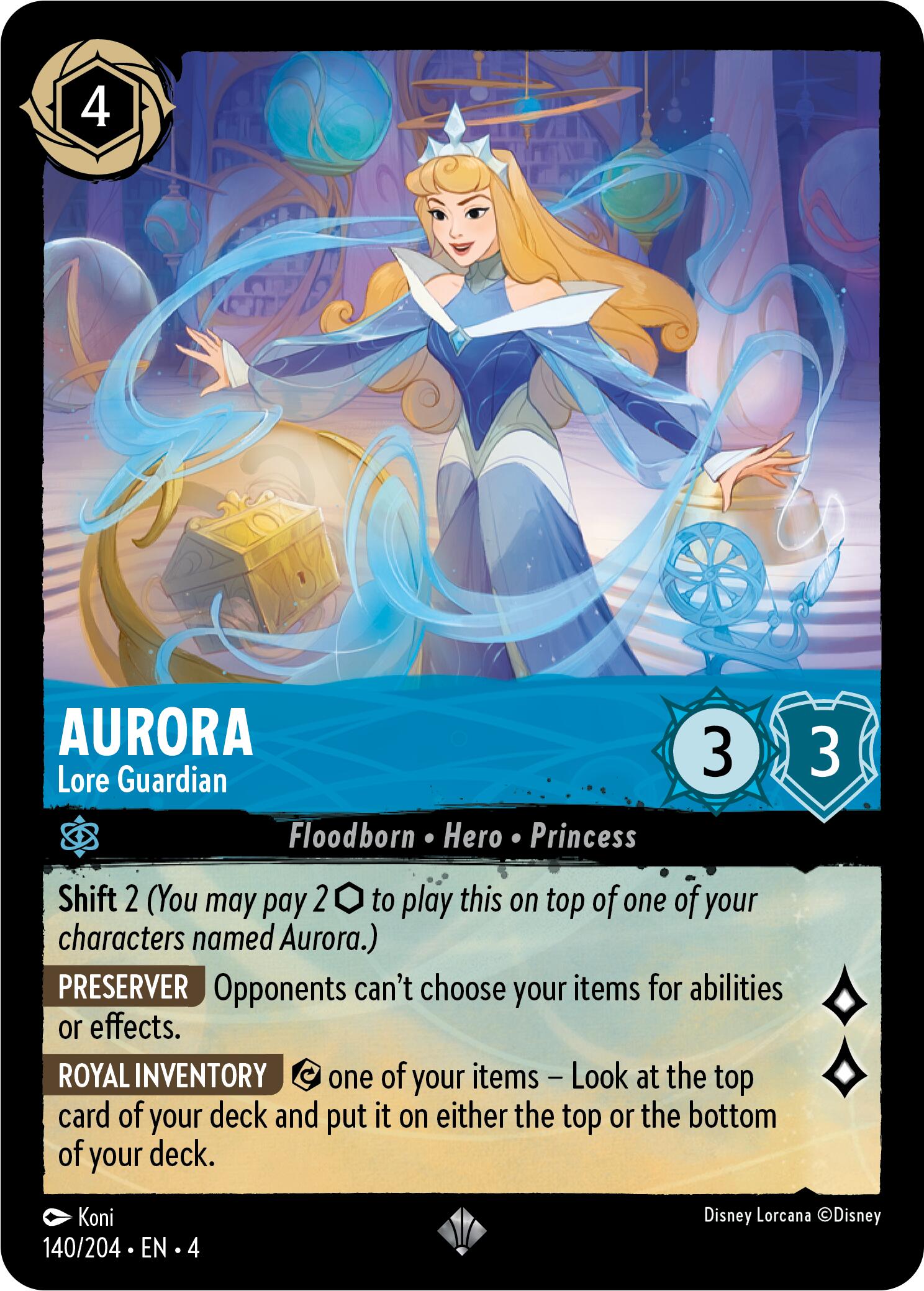 Aurora - Lore Guardian (140/204) [Ursula's Return] | Webway Games