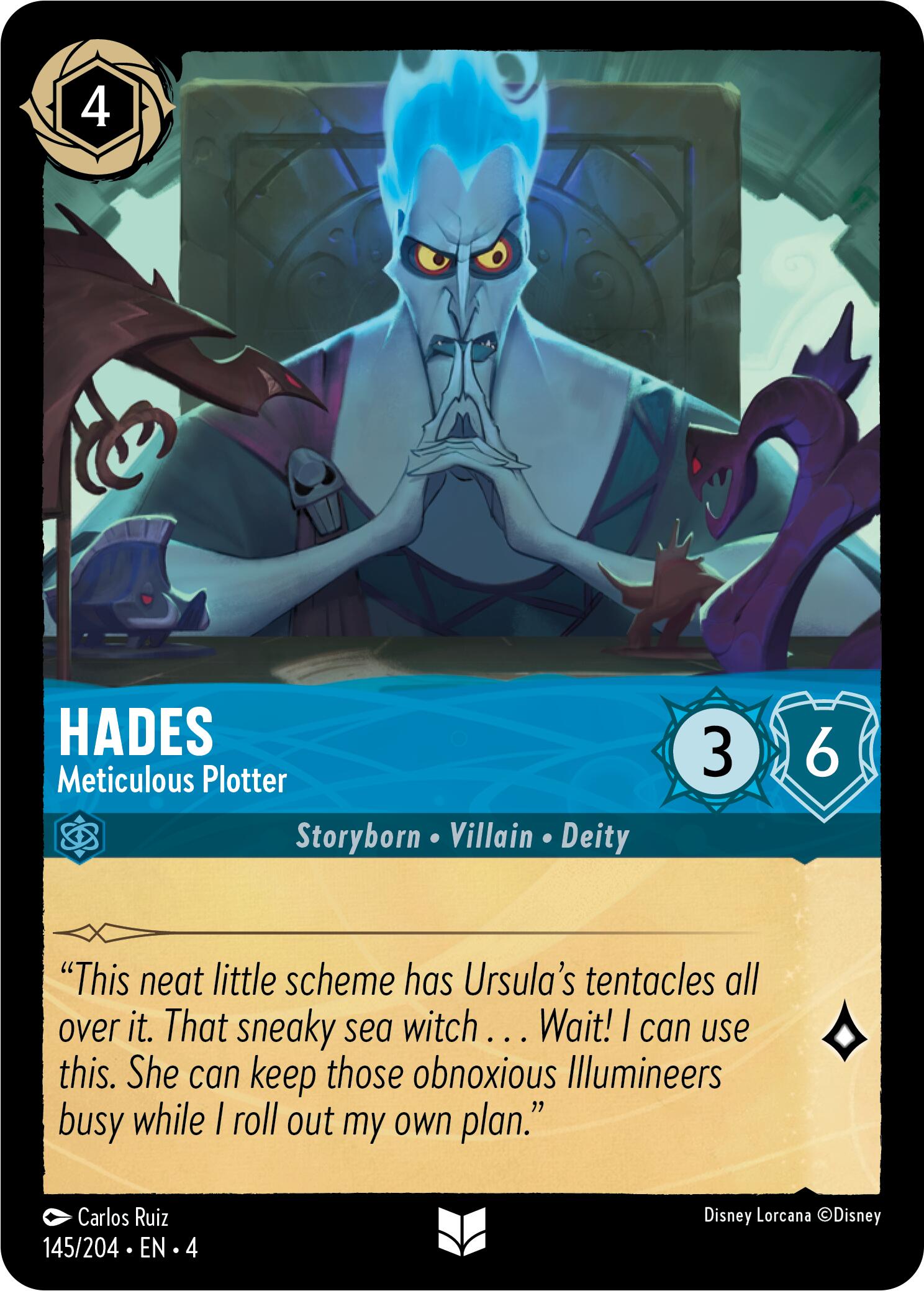 Hades - Meticulous Plotter (145/204) [Ursula's Return] | Webway Games
