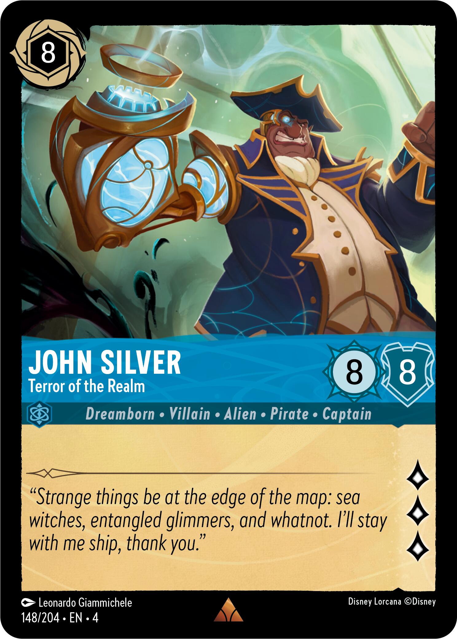 John Silver Terror of the Realm (148/204) [Ursula's Return] | Webway Games