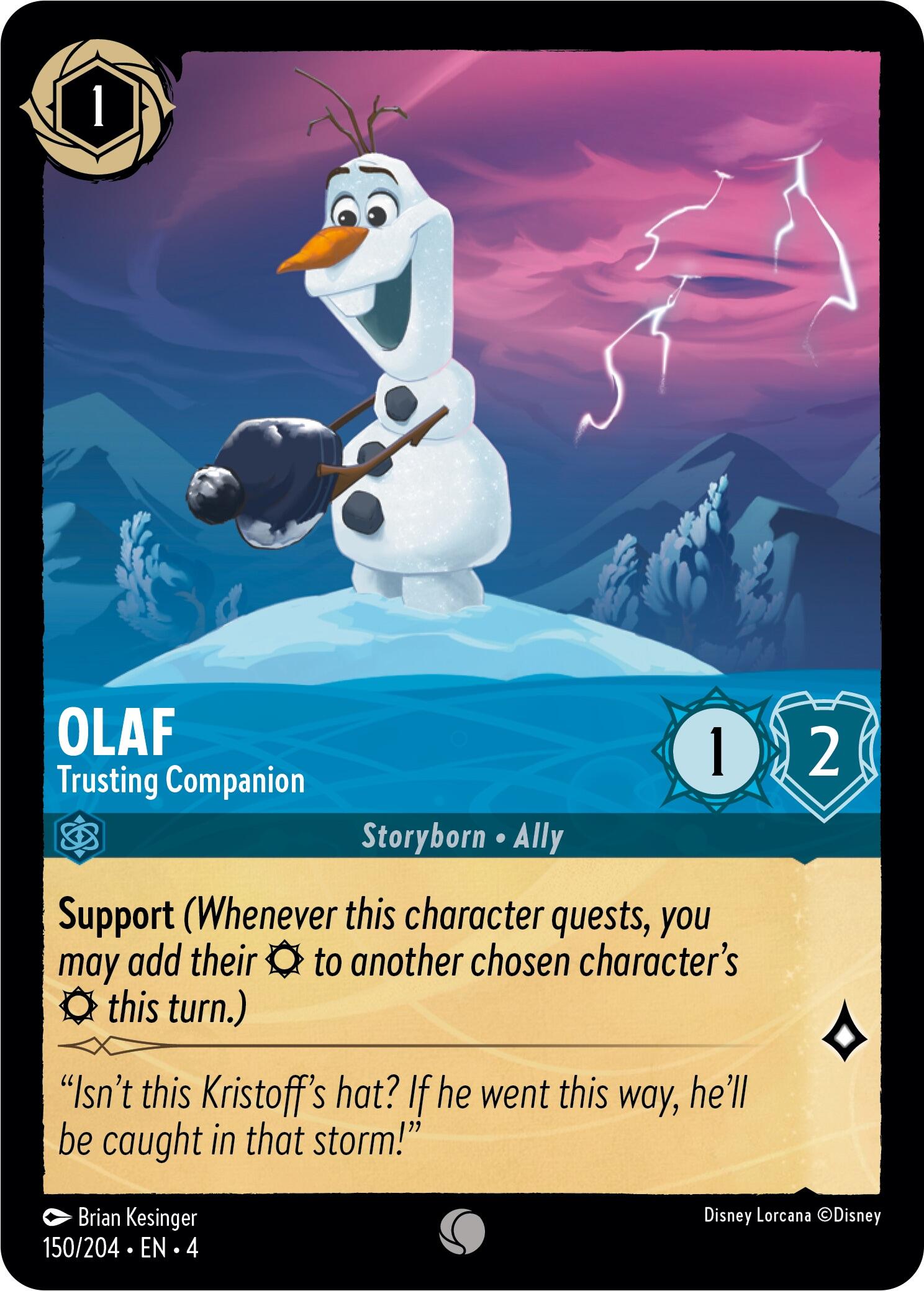 Olaf - Trusting Companion (150/204) [Ursula's Return] | Webway Games