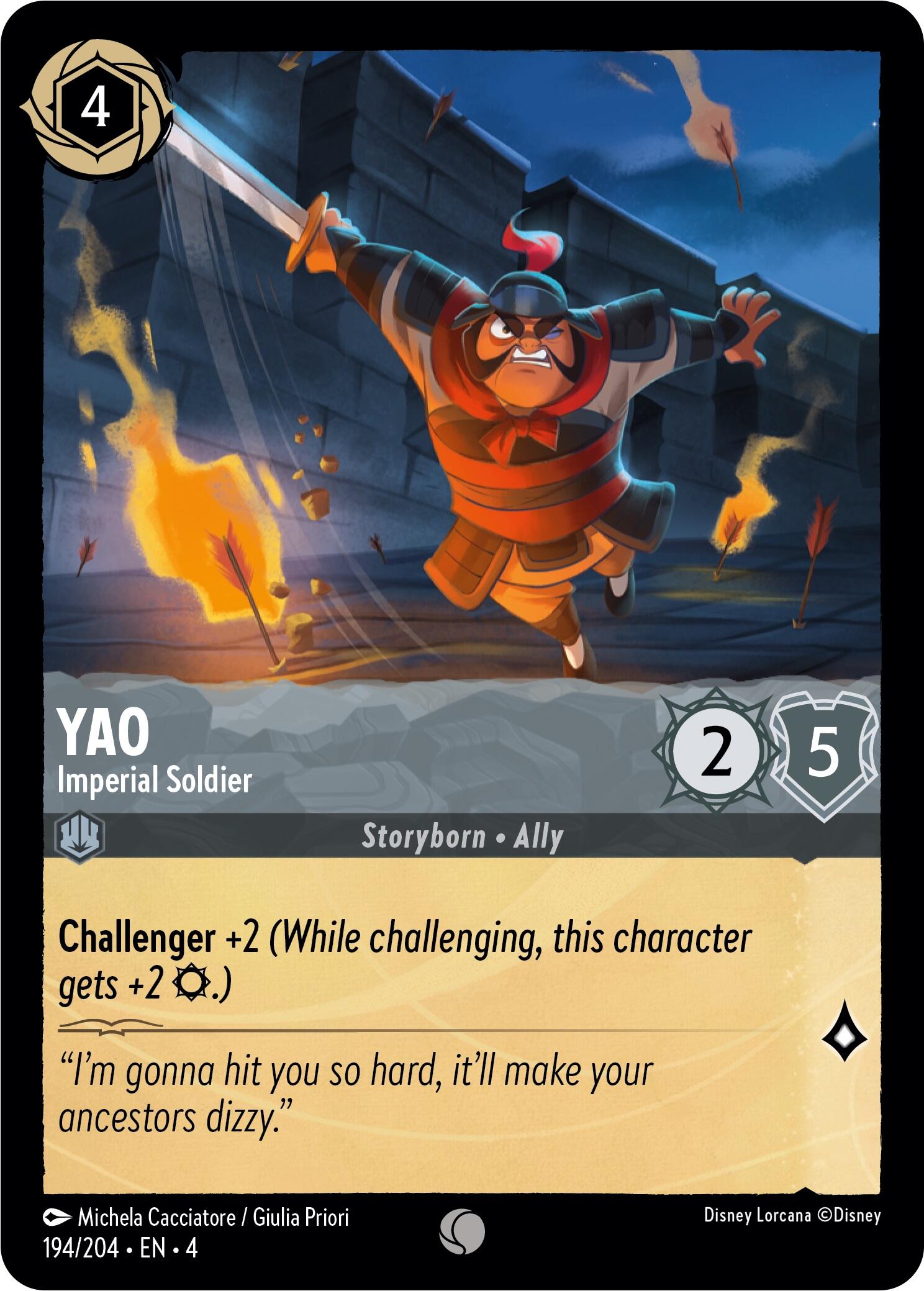 Yao - Imperial Soldier (194/204) [Ursula's Return] | Webway Games