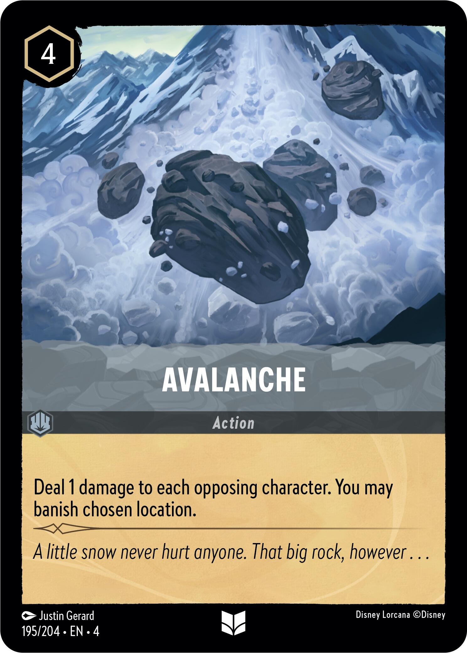 Avalanche (195/204) [Ursula's Return] | Webway Games