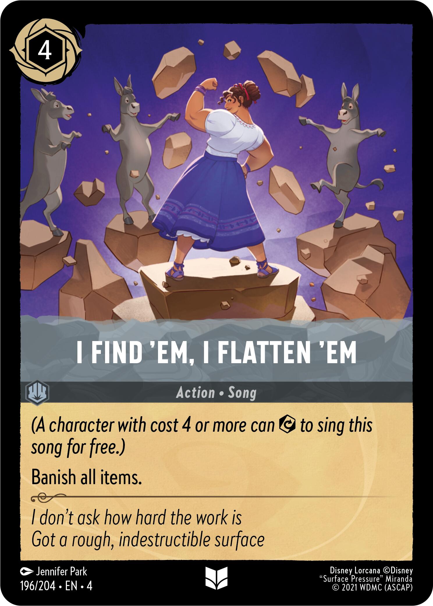 I Find 'em, I flatten 'Em (196/204) [Ursula's Return] | Webway Games