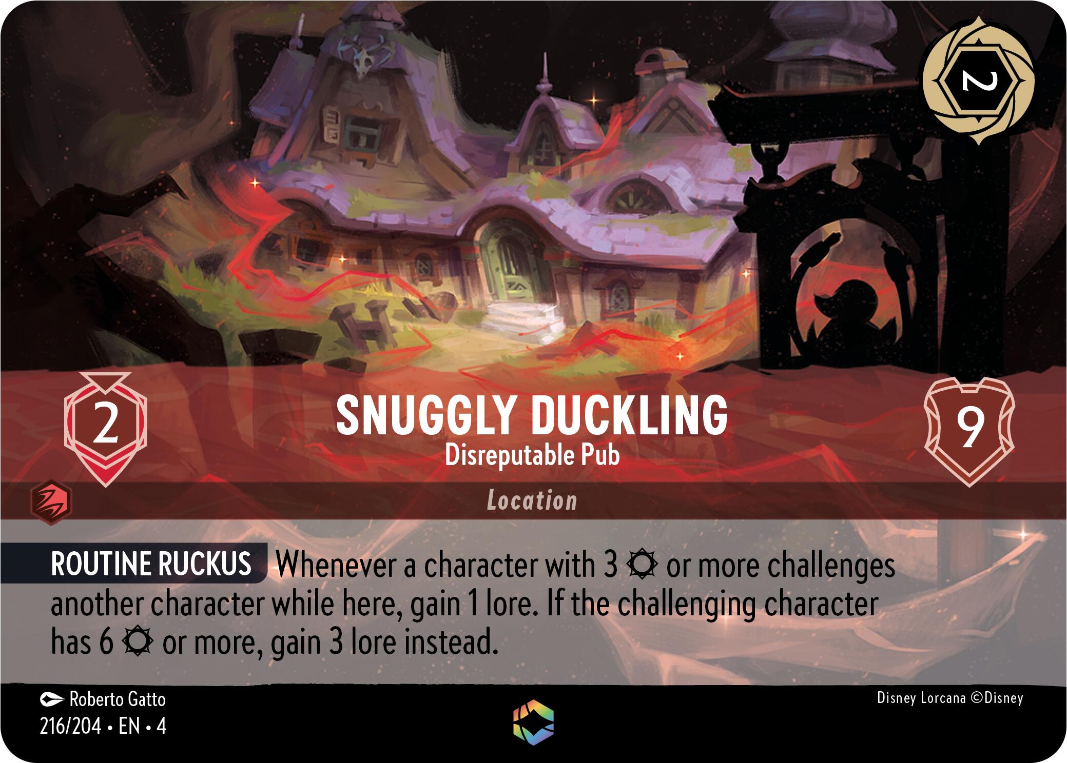 Snuggly Duckling - Disreputable Pub (Enchanted) (216/204) [Ursula's Return] | Webway Games