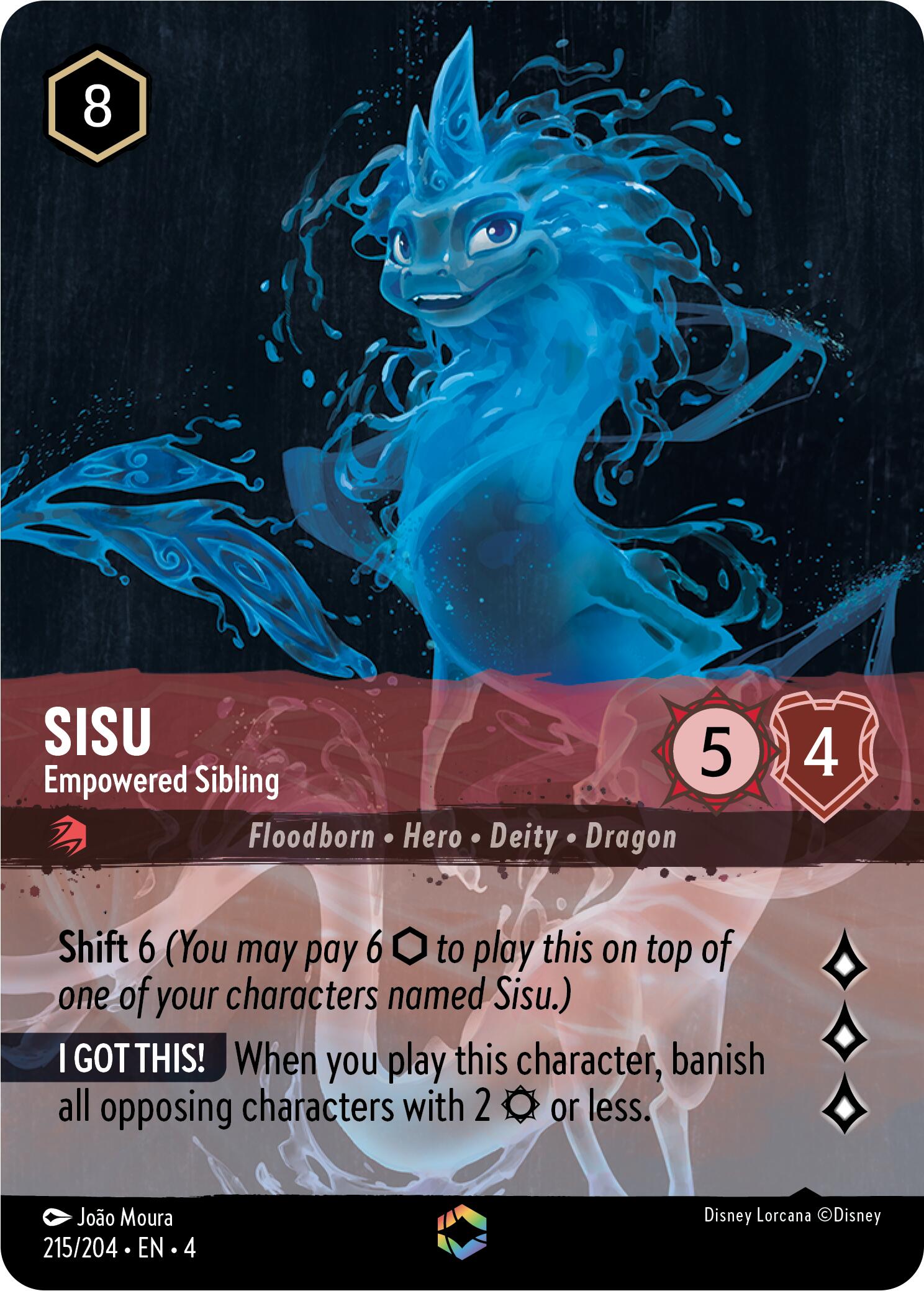 Sisu - Empowered Sibling (Enchanted) (215/204) [Ursula's Return] | Webway Games