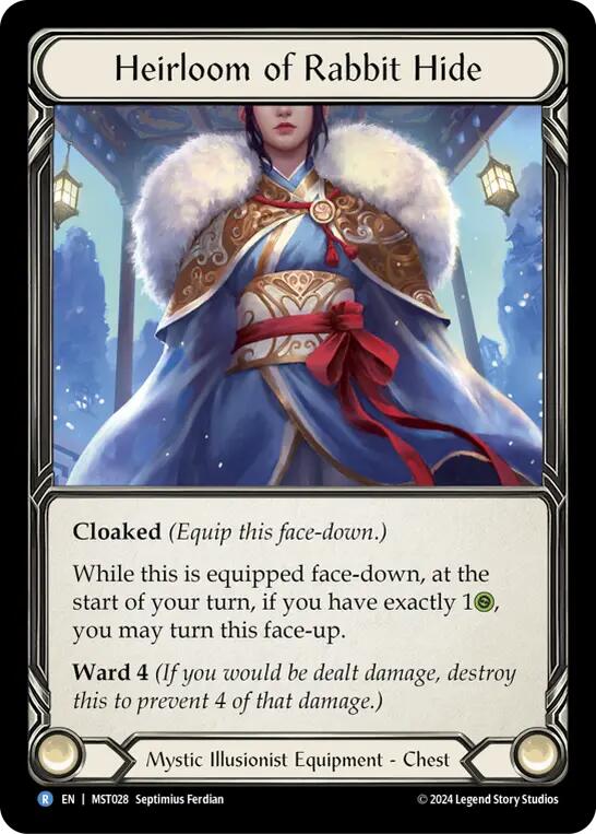 Heirloom of Rabbit Hide [MST028] (Part the Mistveil) | Webway Games