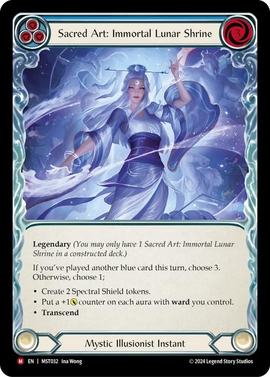 Sacred Art: Immortal Lunar Shrine // Inner Chi [MST032] (Part the Mistveil) | Webway Games