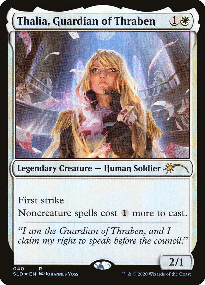 Thalia, Guardian of Thraben (40) [Secret Lair Drop Series] | Webway Games