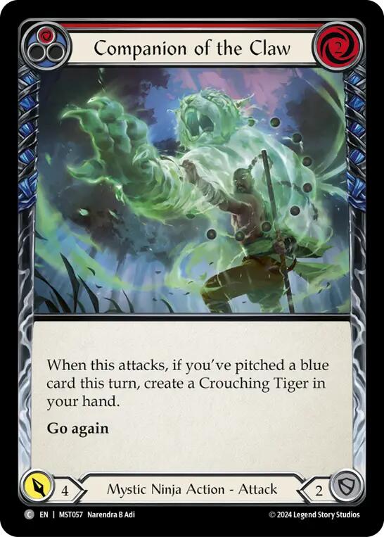 Companion of the Claw (Red) [MST057] (Part the Mistveil) | Webway Games