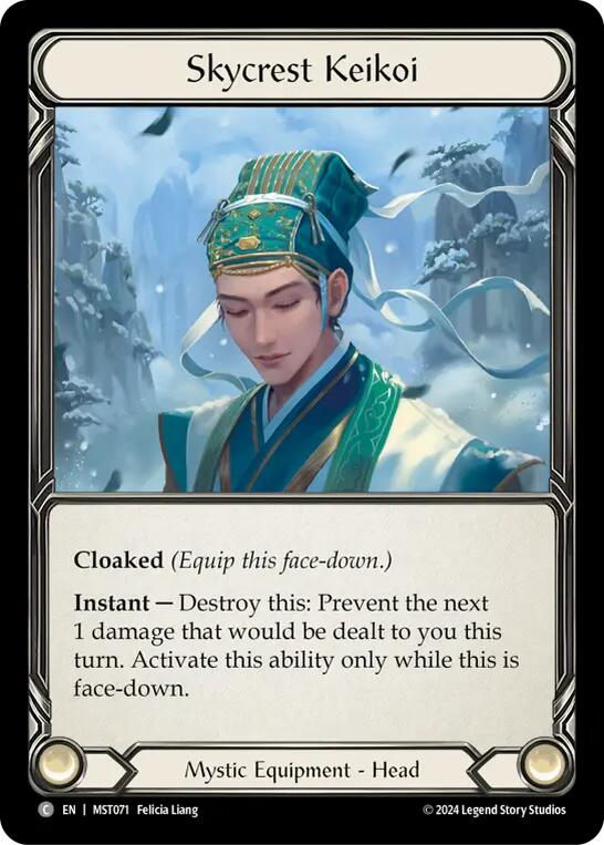 Skycrest Keikoi [MST071] (Part the Mistveil)  Cold Foil | Webway Games
