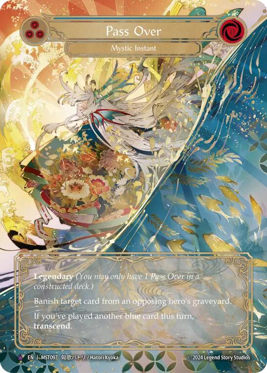 Pass Over // Inner Chi (Marvel) [MST097] (Part the Mistveil)  Cold Foil | Webway Games
