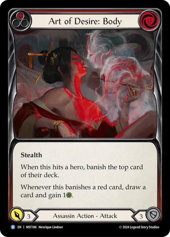Art of Desire: Body (Red) [MST106] (Part the Mistveil) | Webway Games