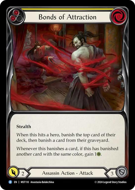 Bonds of Attraction (Yellow) [MST110] (Part the Mistveil) | Webway Games