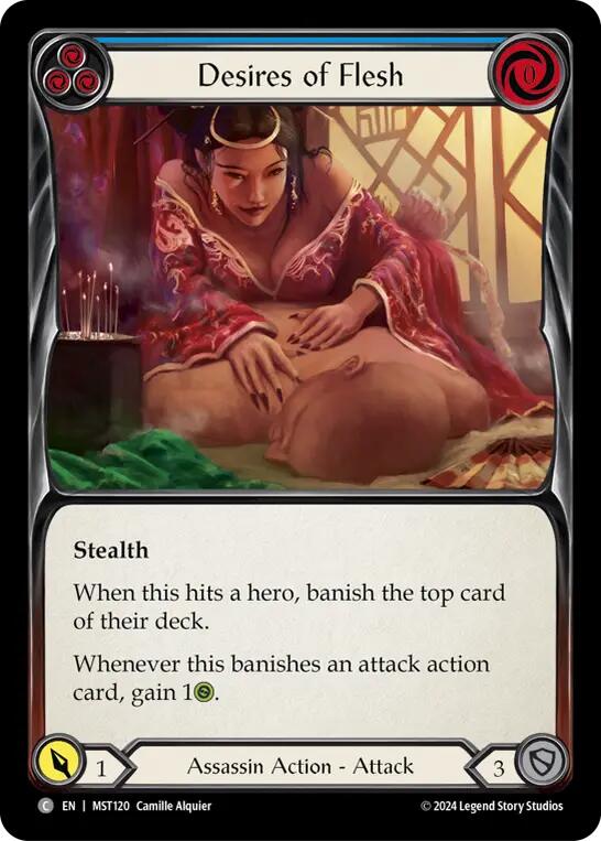 Desires of Flesh (Blue) [MST120] (Part the Mistveil) | Webway Games