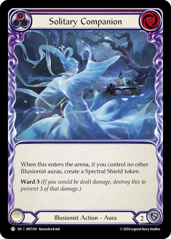 Solitary Companion (Red) [MST149] (Part the Mistveil) | Webway Games