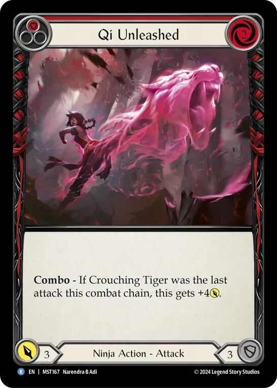 Qi Unleashed (Red) [MST167] (Part the Mistveil) | Webway Games