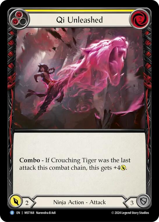 Qi Unleashed (Yellow) [MST168] (Part the Mistveil) | Webway Games