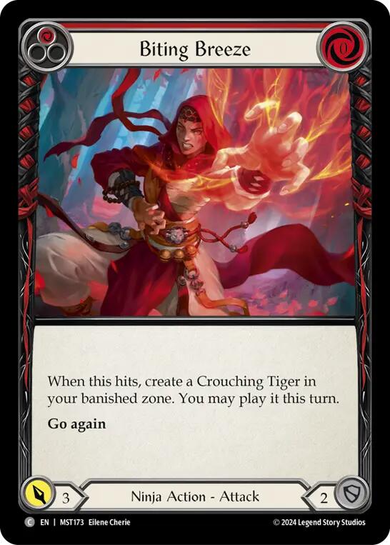Biting Breeze (Red) [MST173] (Part the Mistveil) | Webway Games