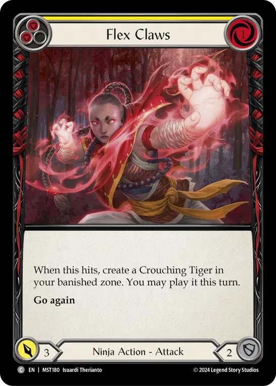 Flex Claws (Yellow) [MST180] (Part the Mistveil) | Webway Games