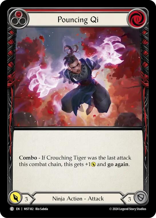 Pouncing Qi (Red) [MST182] (Part the Mistveil) | Webway Games