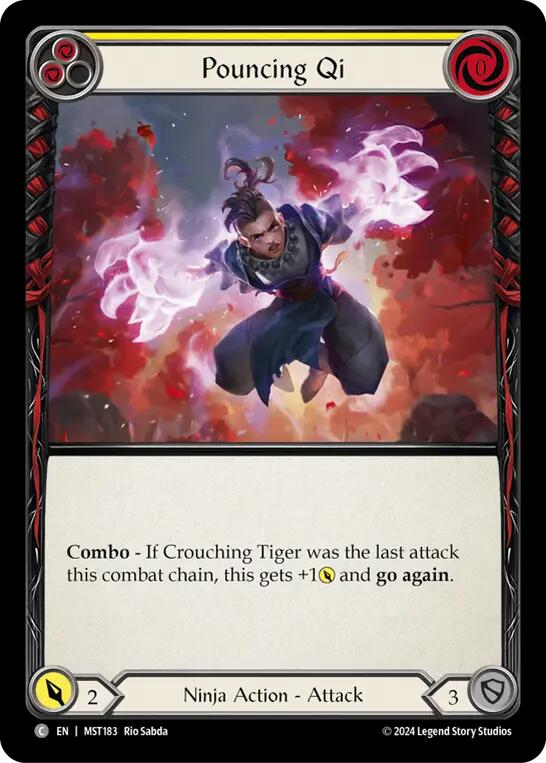 Pouncing Qi (Yellow) [MST183] (Part the Mistveil) | Webway Games
