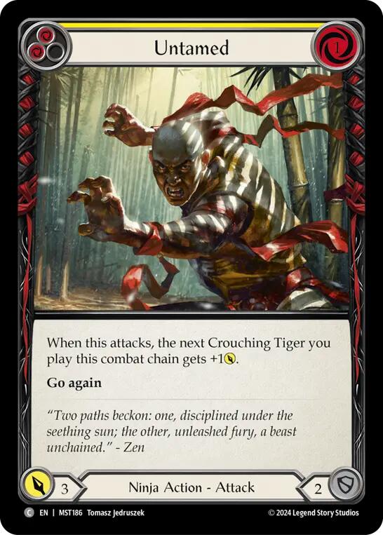 Untamed (Yellow) [MST186] (Part the Mistveil) | Webway Games
