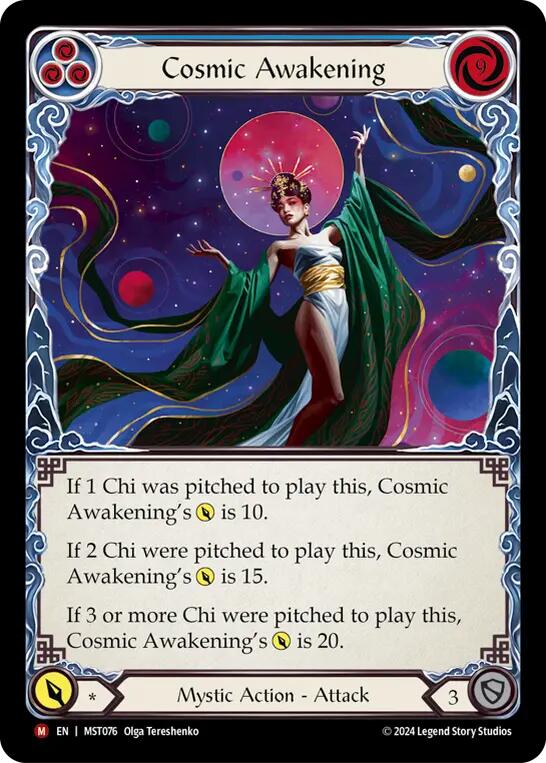 Cosmic Awakening [MST076] (Part the Mistveil)  Rainbow Foil | Webway Games