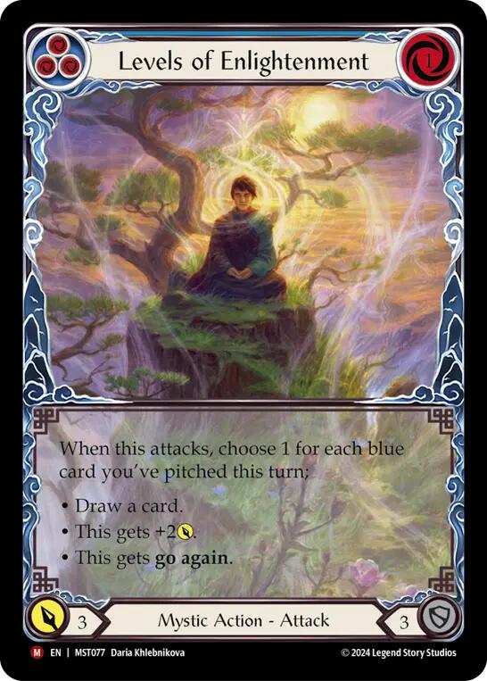 Levels of Enlightenment (Extended Art) [MST077] (Part the Mistveil)  Rainbow Foil | Webway Games
