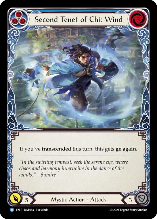 Second Tenet of Chi: Wind [MST083] (Part the Mistveil) | Webway Games