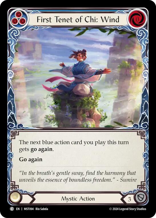First Tenet of Chi: Wind [MST094] (Part the Mistveil) | Webway Games