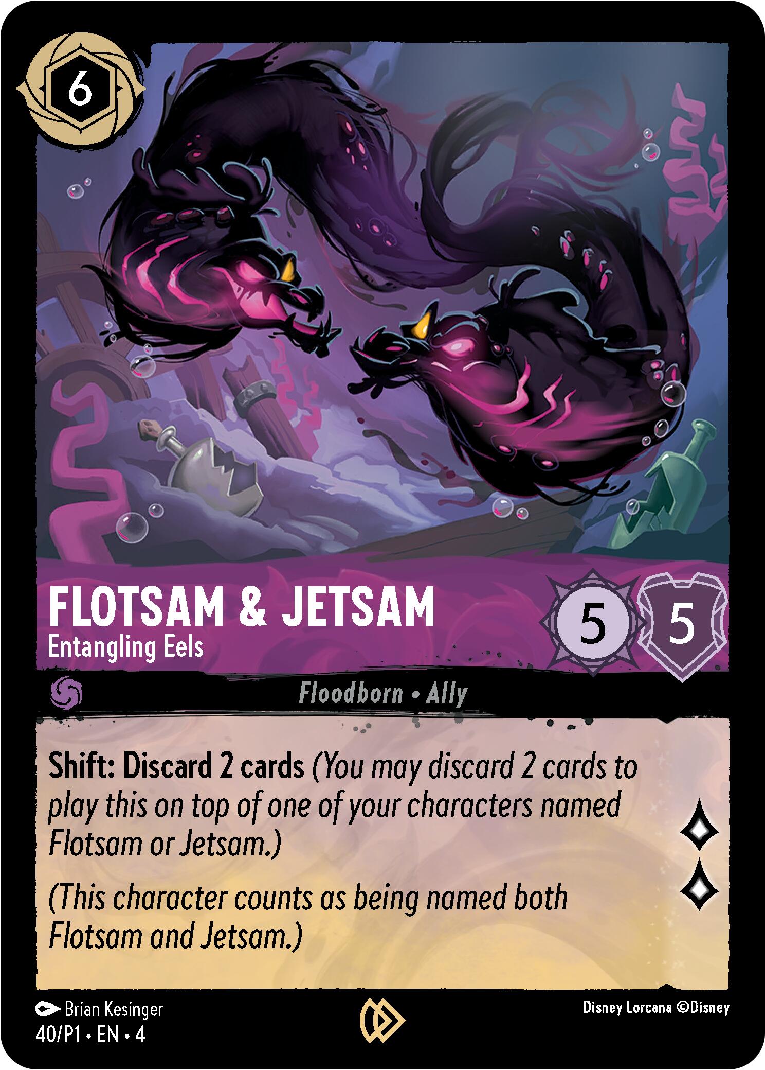 Flotsam & Jetsam - Entangling Eels (40) [Promo Cards] | Webway Games