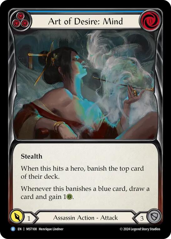 Art of Desire: Mind [MST108] (Part the Mistveil)  Rainbow Foil | Webway Games