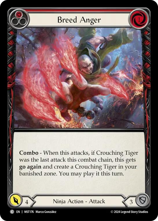 Breed Anger (Red) [MST176] (Part the Mistveil) | Webway Games