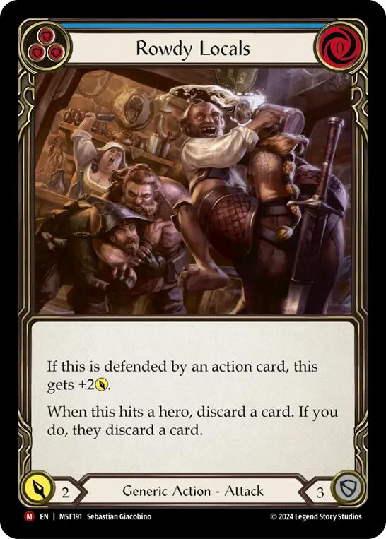 Rowdy Locals [MST191] (Part the Mistveil) | Webway Games