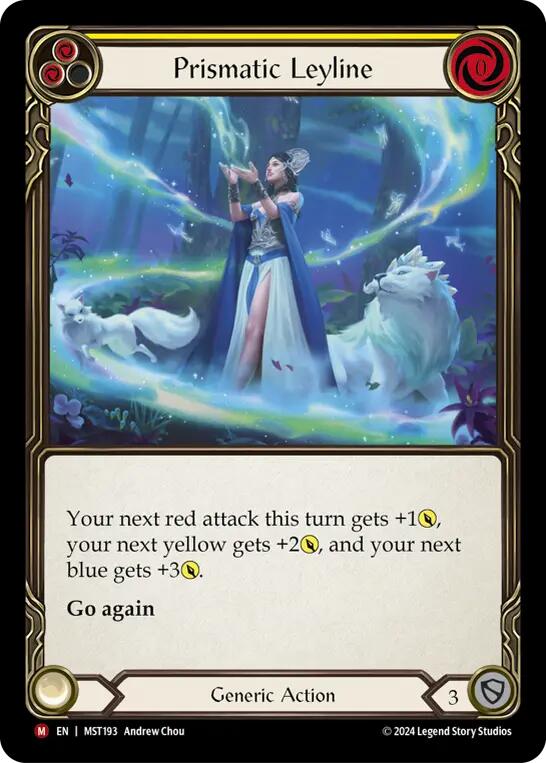 Prismatic Leyline [MST193] (Part the Mistveil)  Rainbow Foil | Webway Games