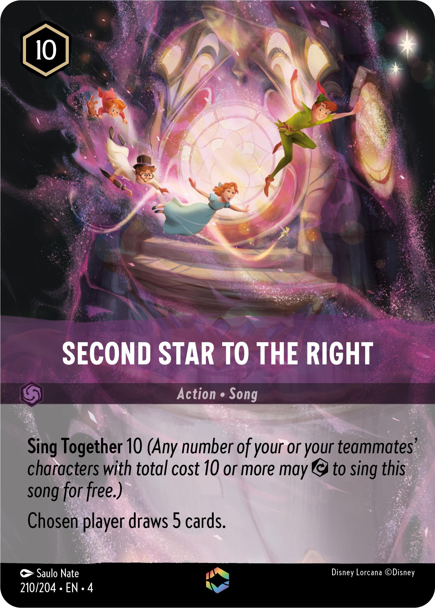 Second Star to the Right (Enchanted) (210/204) [Ursula's Return] | Webway Games