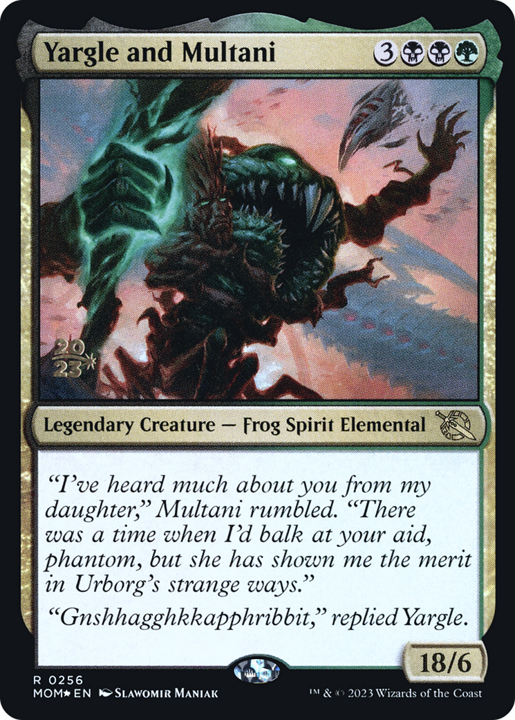 Yargle and Multani [March of the Machine Prerelease Promos] | Webway Games