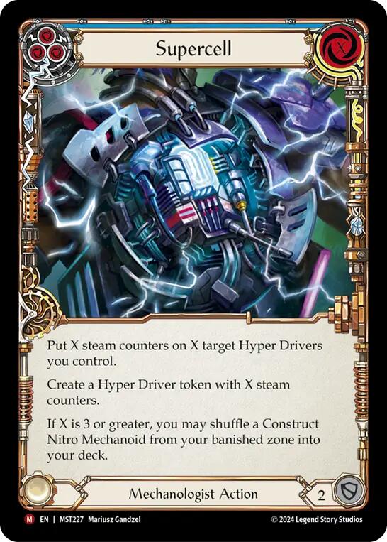 Supercell [MST227] (Part the Mistveil)  Rainbow Foil | Webway Games