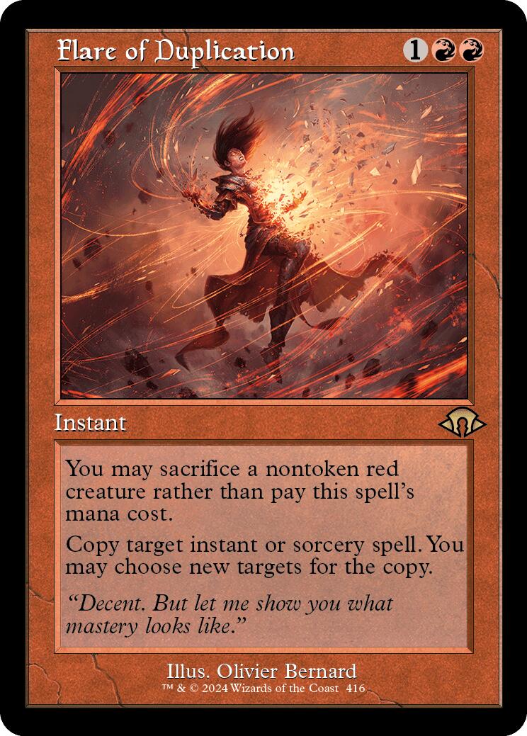 Flare of Duplication (Retro) [Modern Horizons 3] | Webway Games