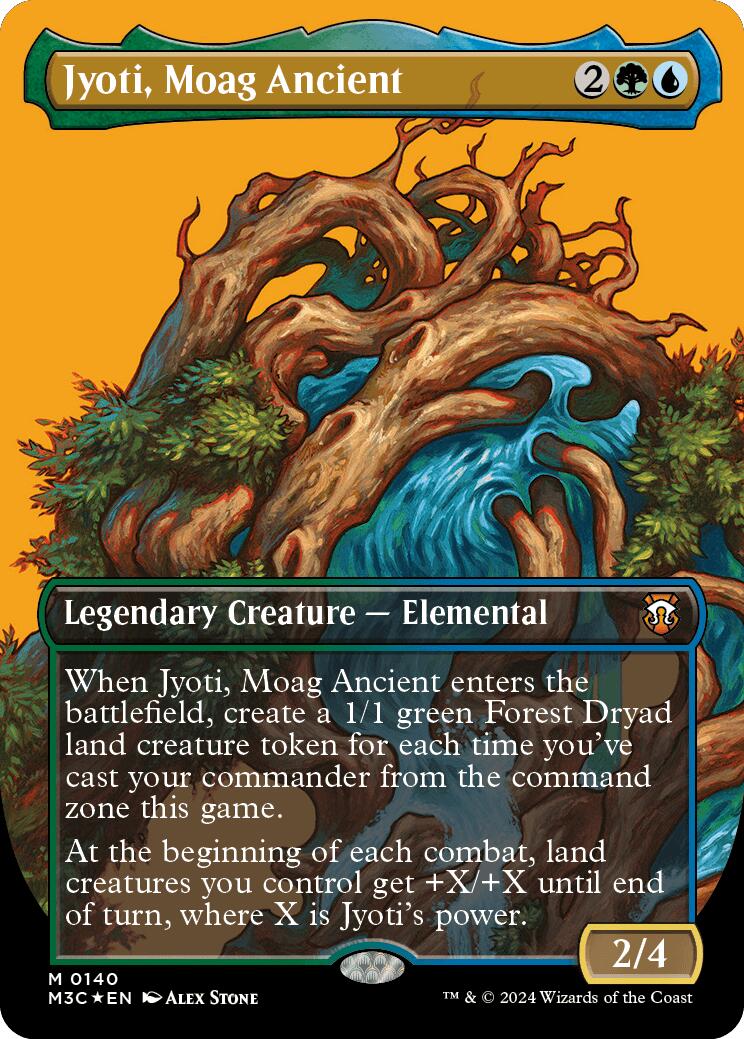 Jyoti, Moag Ancient (Borderless) (Ripple Foil) [Modern Horizons 3 Commander] | Webway Games
