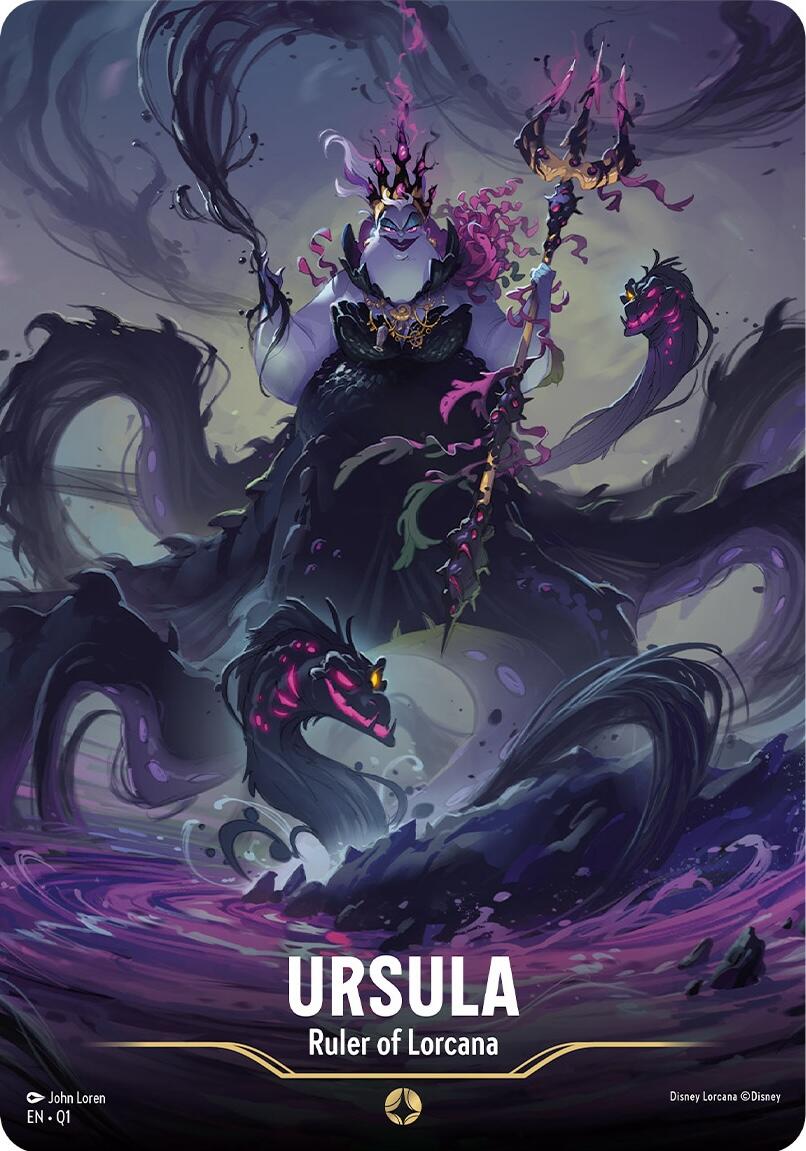 Ursula - Ruler of Lorcana (Oversized) [Illumineer's Quest: Deep Trouble] | Webway Games