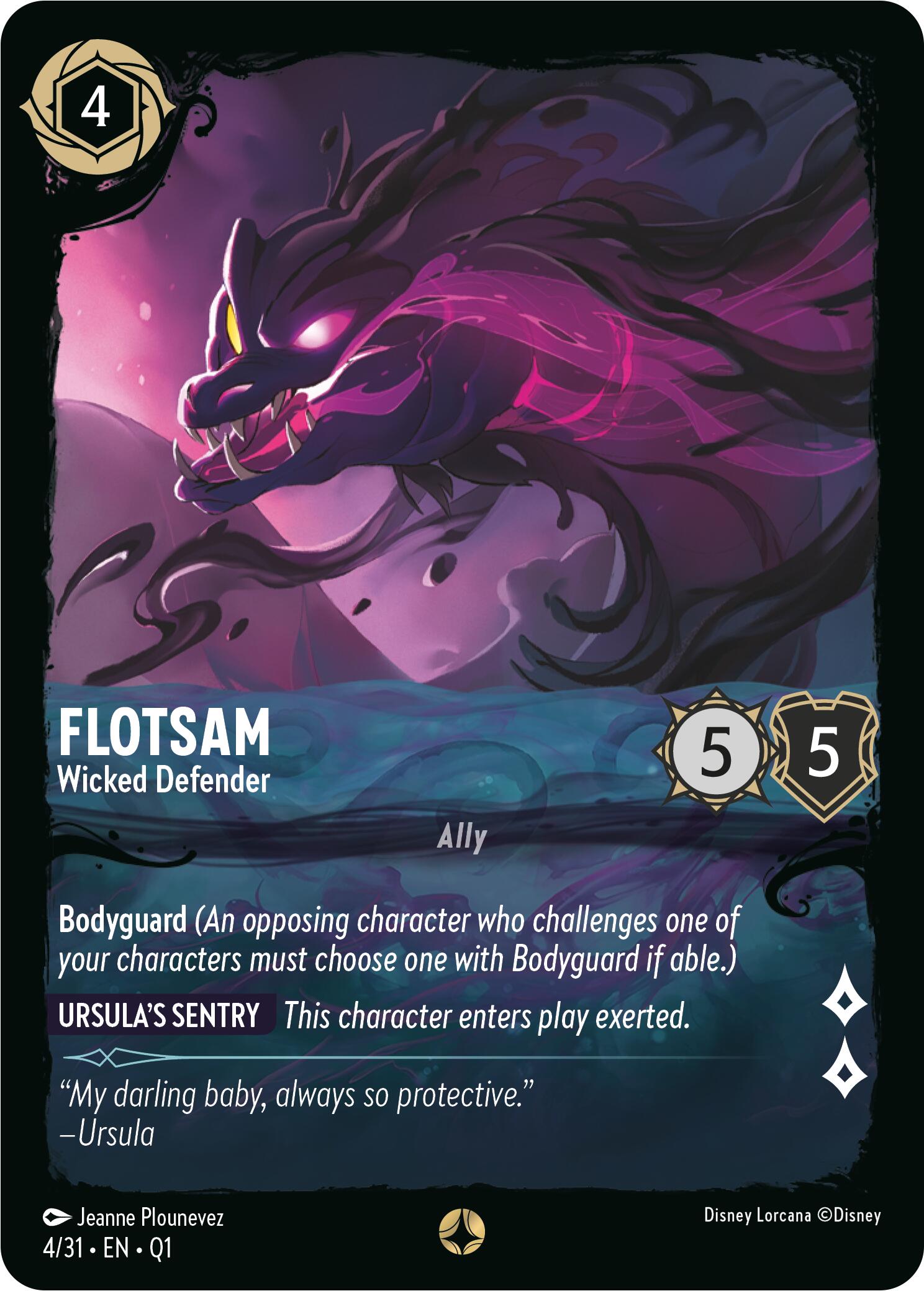 Flotsam - Wicked Defender (4/31) [Illumineer's Quest: Deep Trouble] | Webway Games