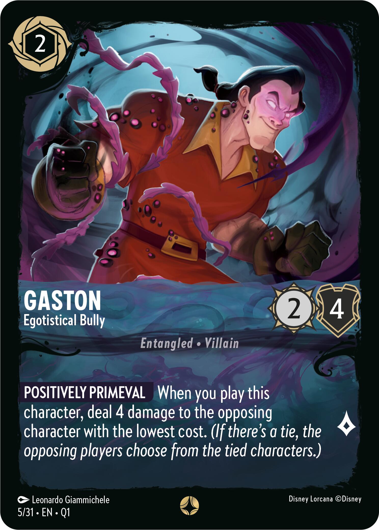 Gaston - Egotistical Bully (5/31) [Illumineer's Quest: Deep Trouble] | Webway Games