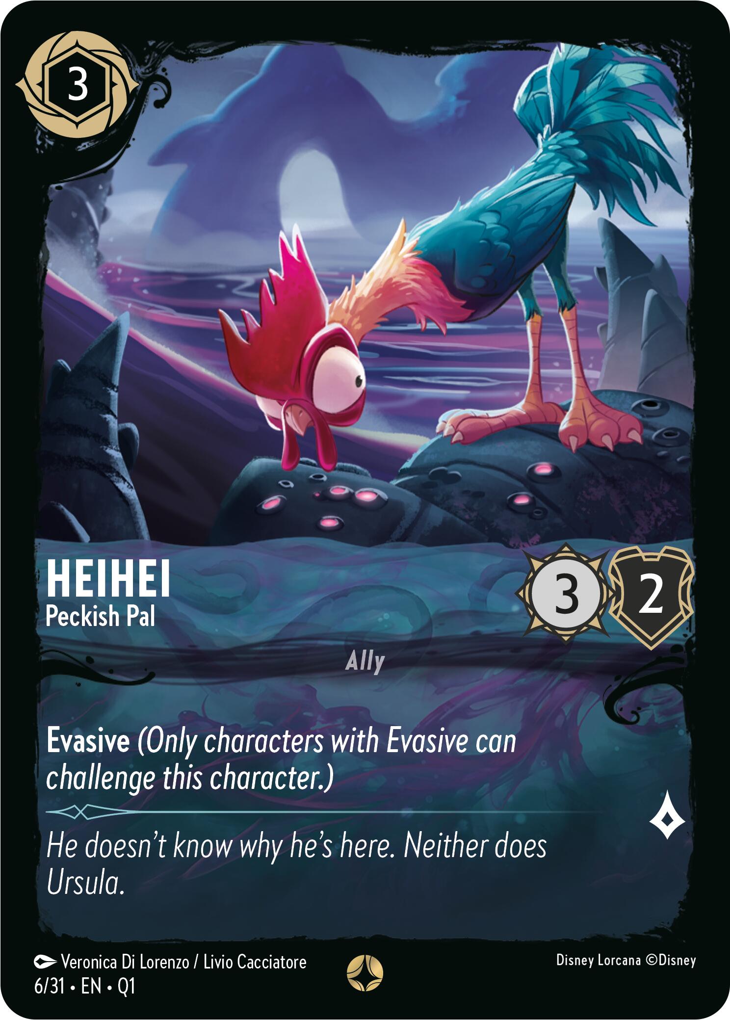 HeiHei - Peckish Pal (6/31) [Illumineer's Quest: Deep Trouble] | Webway Games