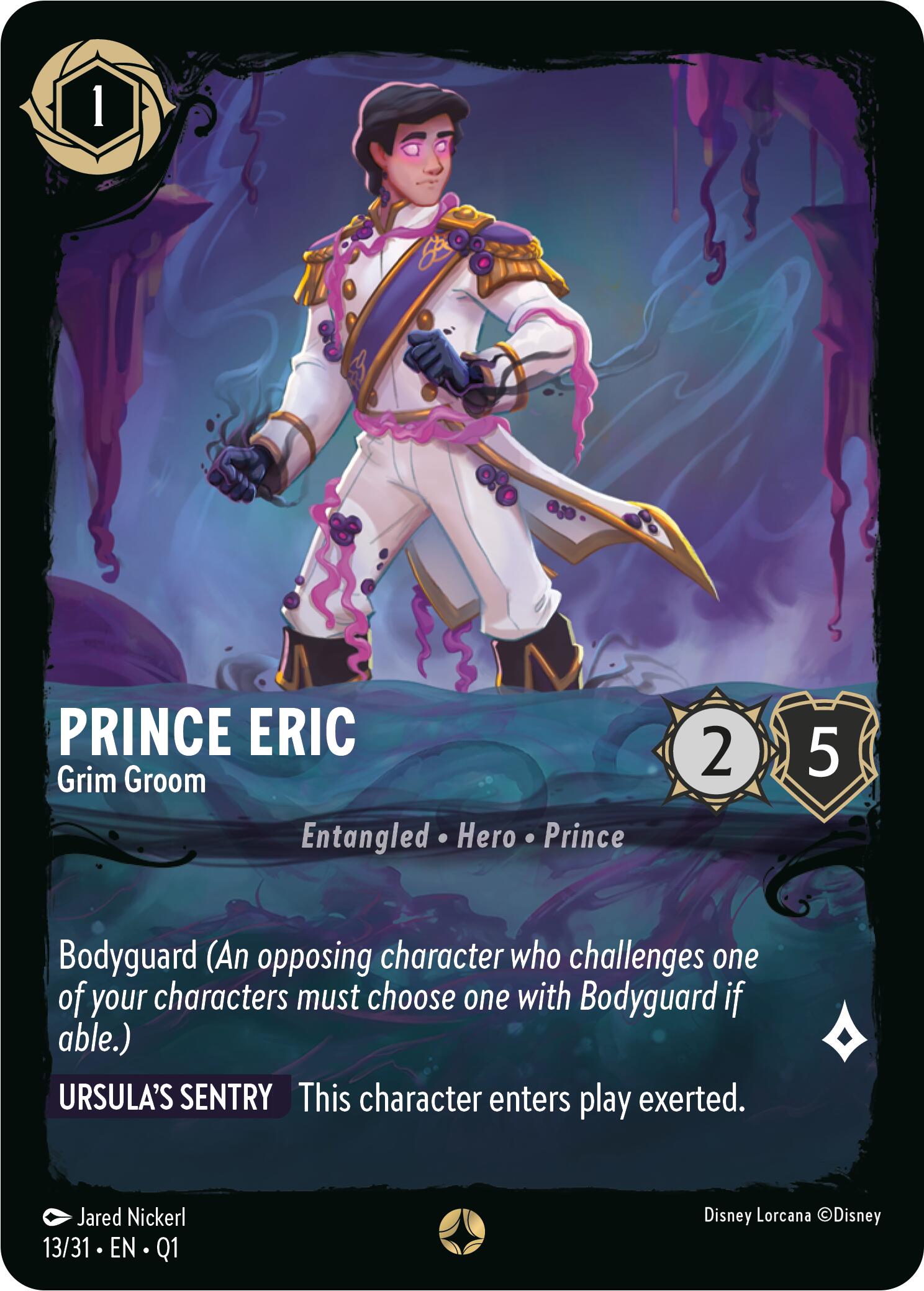 Prince Eric - Grim Groom (13/31) [Illumineer's Quest: Deep Trouble] | Webway Games