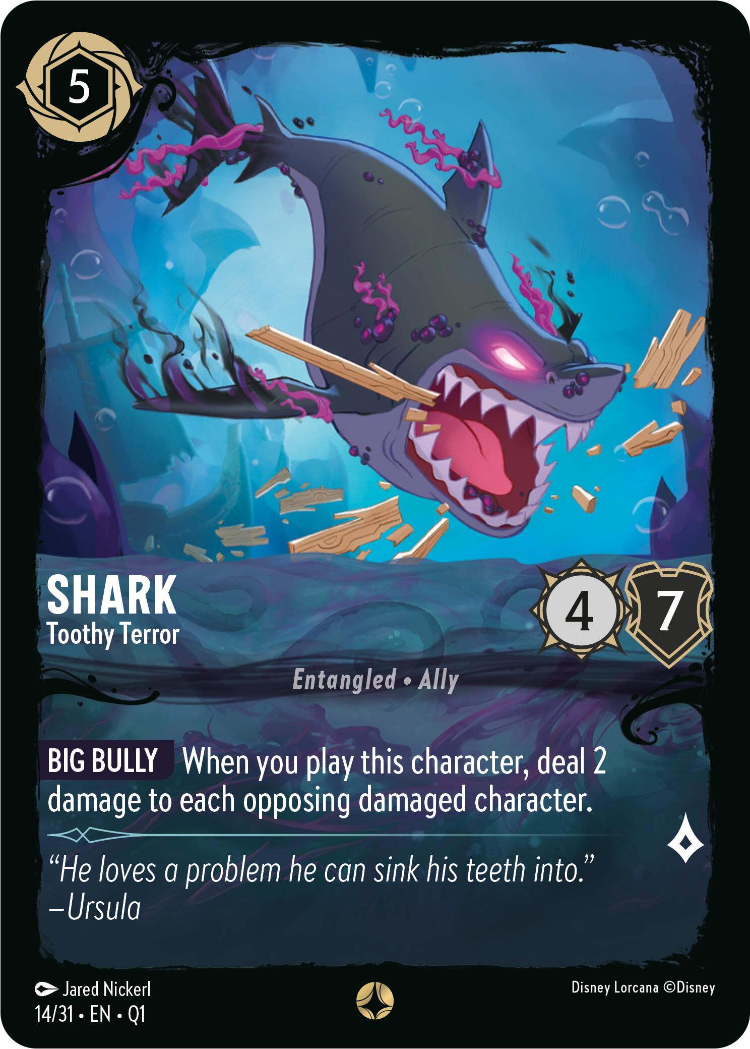Shark - Toothy Terror (14/31) [Illumineer's Quest: Deep Trouble] | Webway Games
