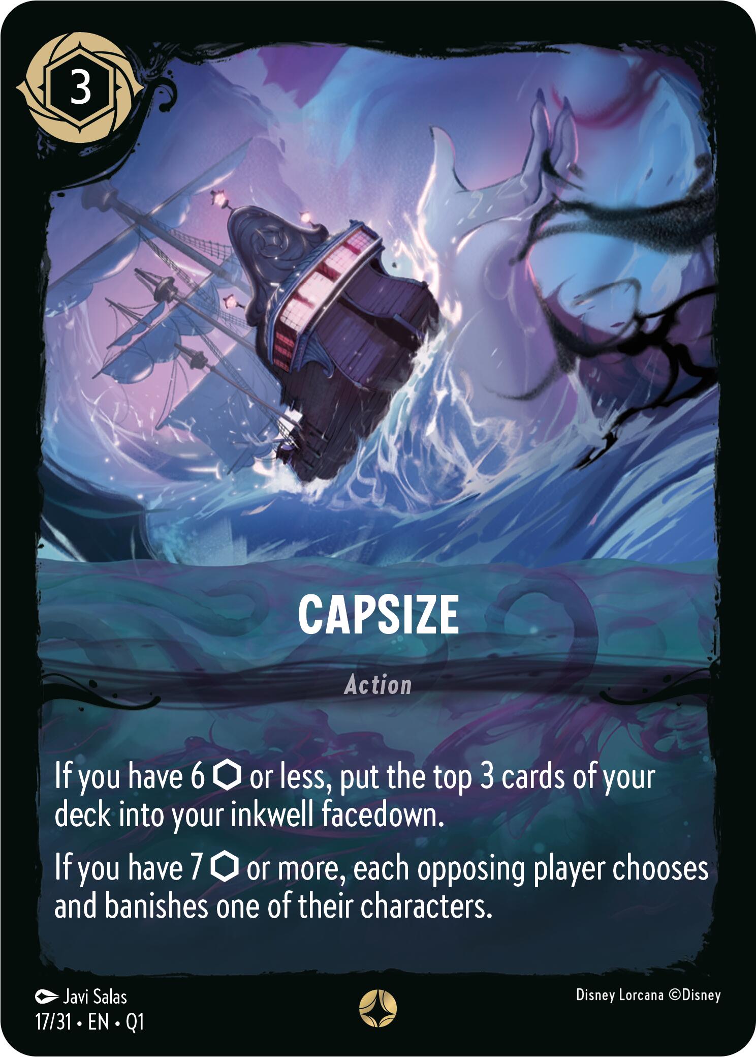 Capsize (17/31) [Illumineer's Quest: Deep Trouble] | Webway Games