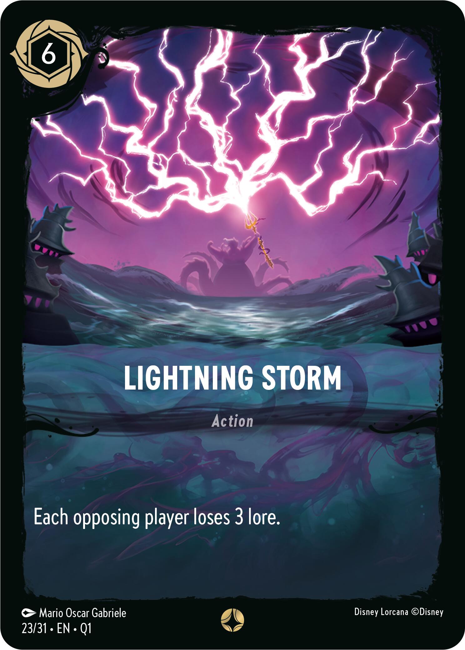 Lightning Storm (23/31) [Illumineer's Quest: Deep Trouble] | Webway Games