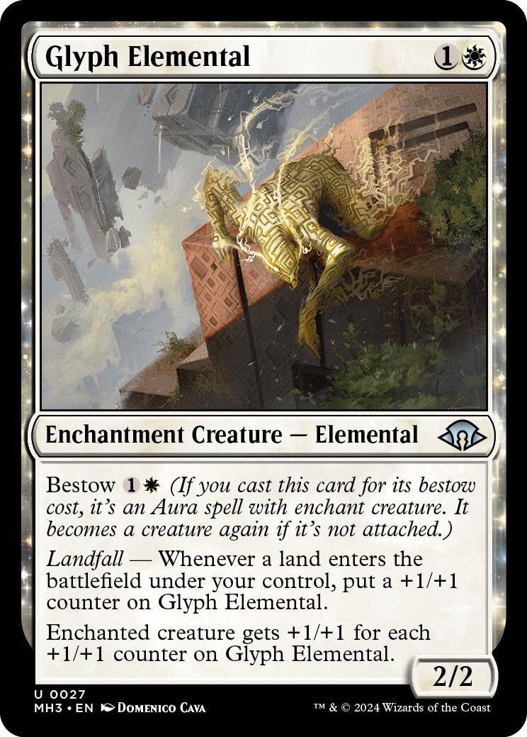 Glyph Elemental [Modern Horizons 3] | Webway Games